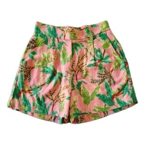 Monteau Los Angeles Linen Blend Shorts NWT